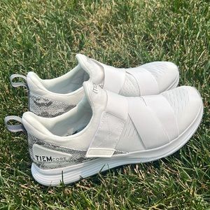 Tiem Latus Training Sneaker - Ivory Snake